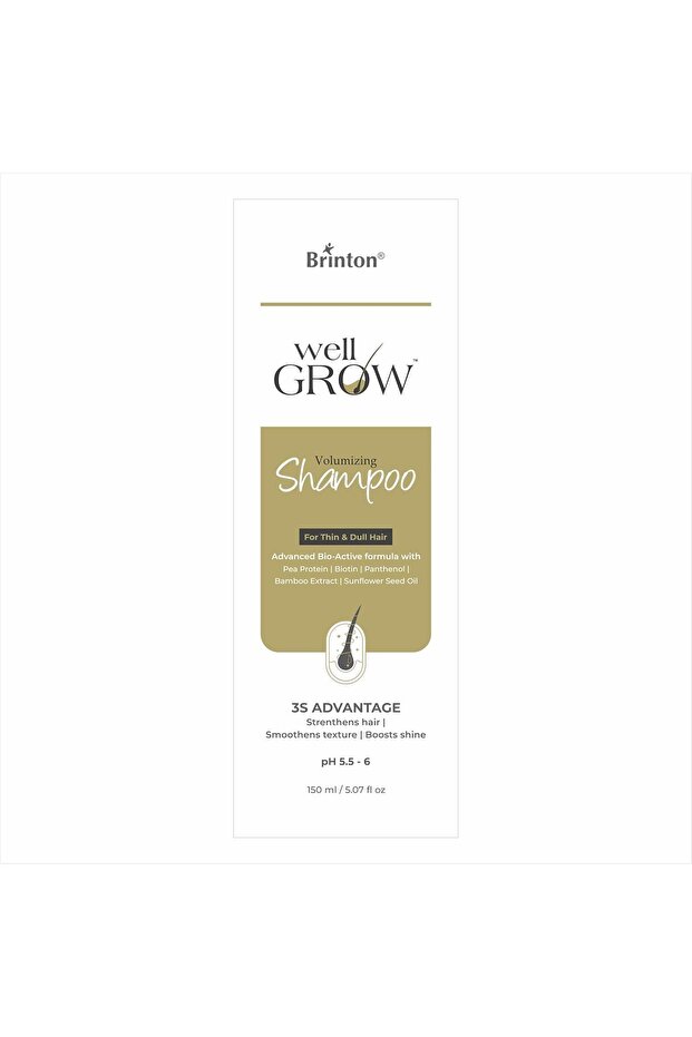 Wellgrow Volumizing Shampoo, 150 ml