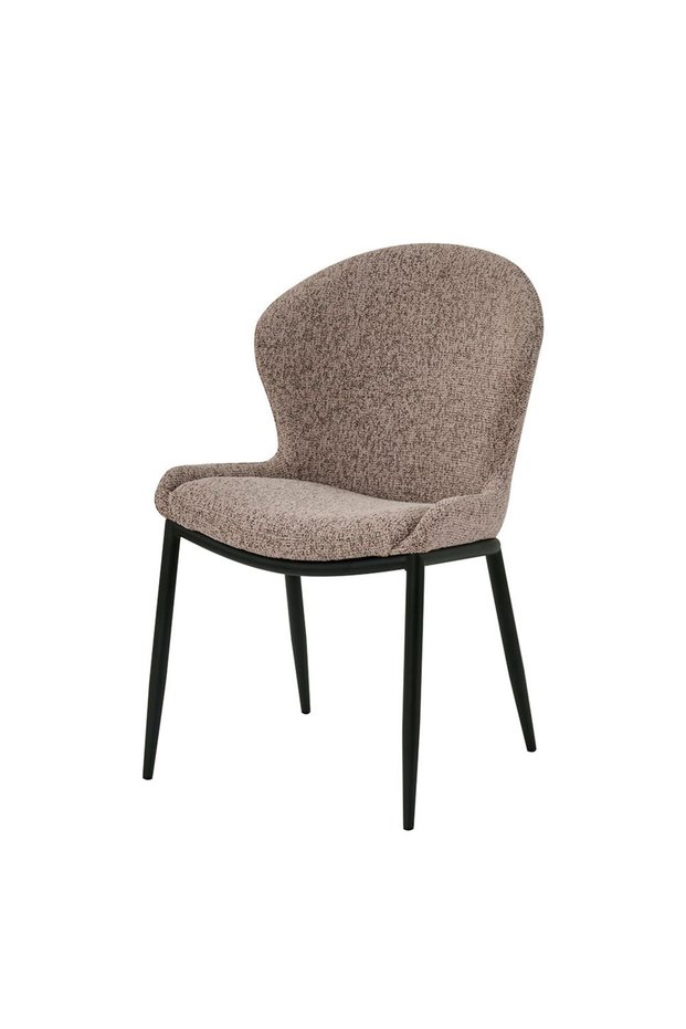 Flash Dining Chair Set of 2 - Brown Metal Dining Chairs for Dining Room, 2 Years Warranty