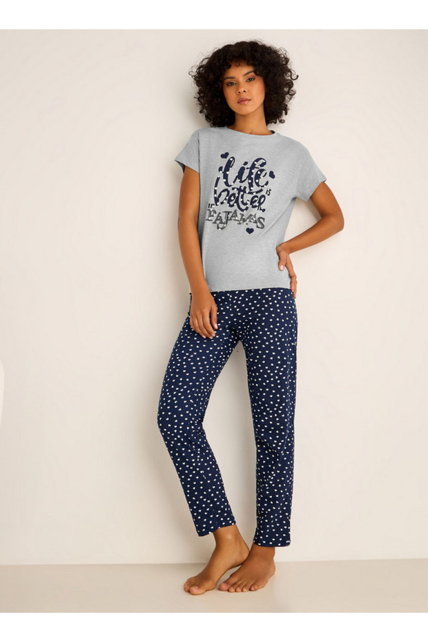 Pyjama Set Top & Trousers
