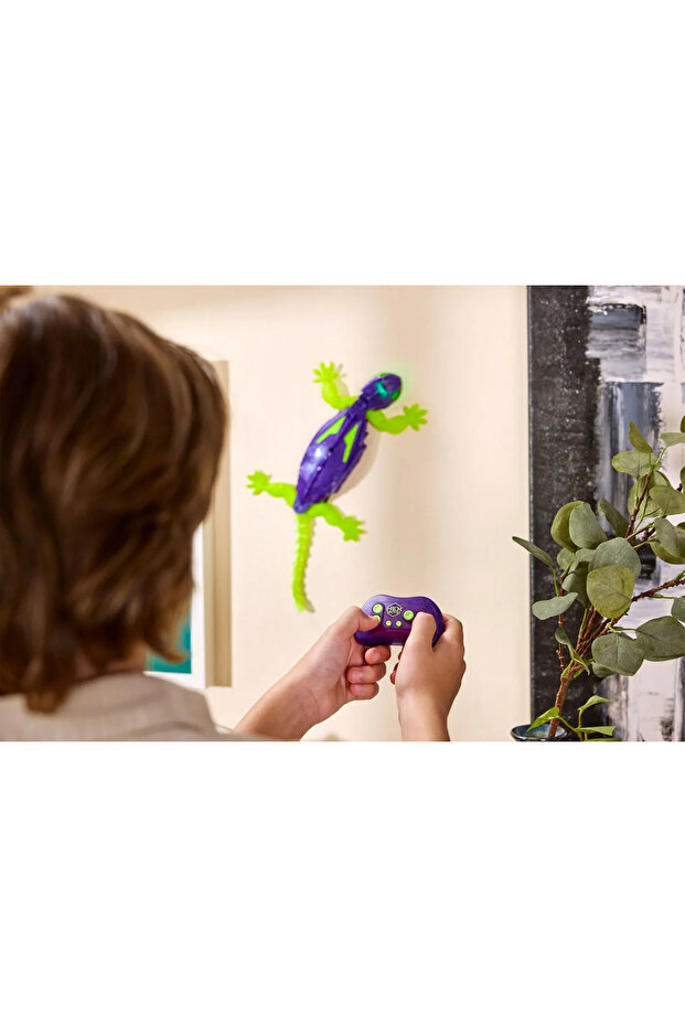 Gecko violet cu telecomandă - 4
