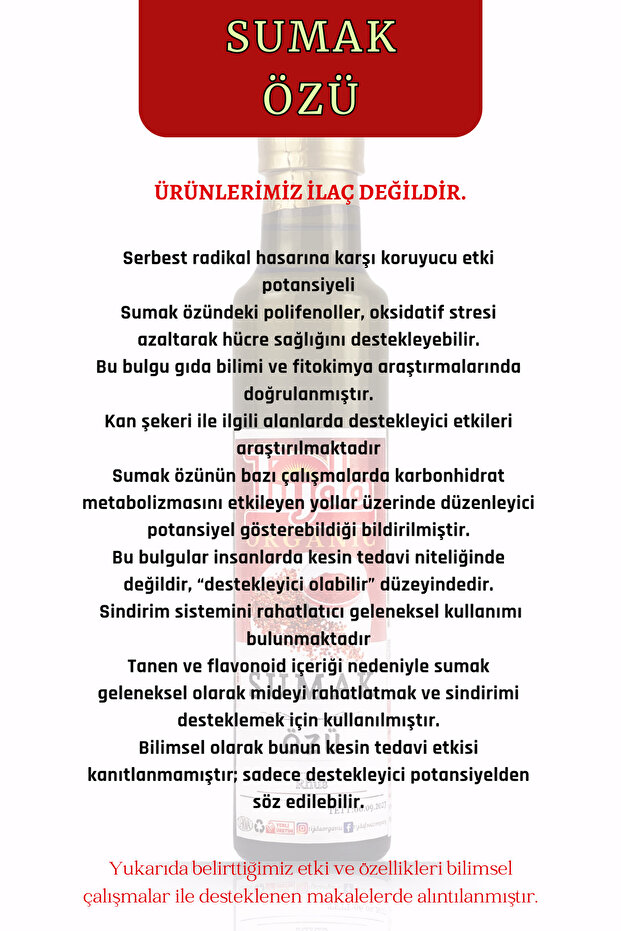 Sumak Özü 250 ml Rhus - 3