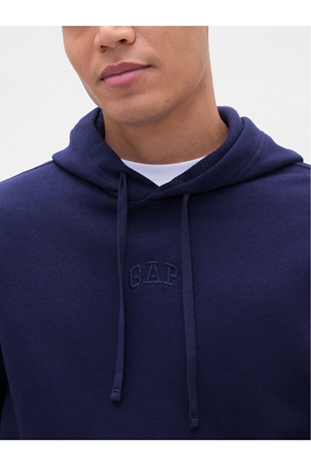 ErkekRelaxed Mini-Logo Sweatshirt - 3