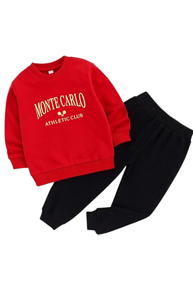 Monte Carlo Printed 3-Ply Children's Tracksuit Set