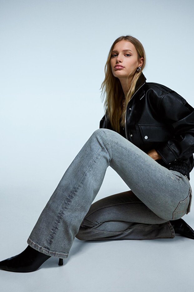 Jean bootcut kapaklı - 3