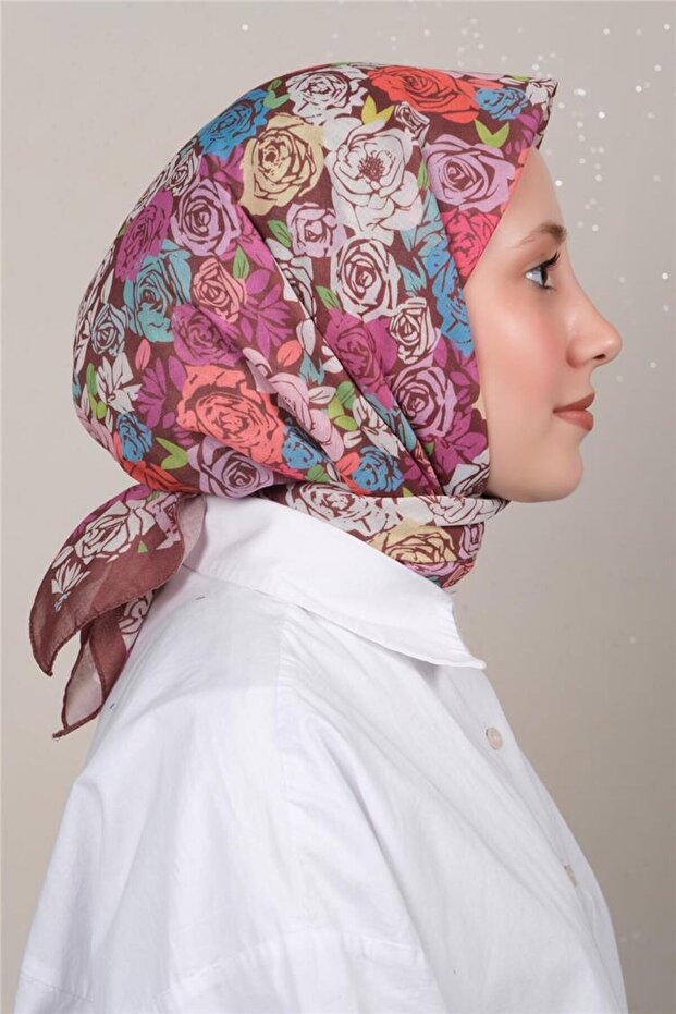 Lux Soft Pamuklu Eşarp 4040-414 - 2