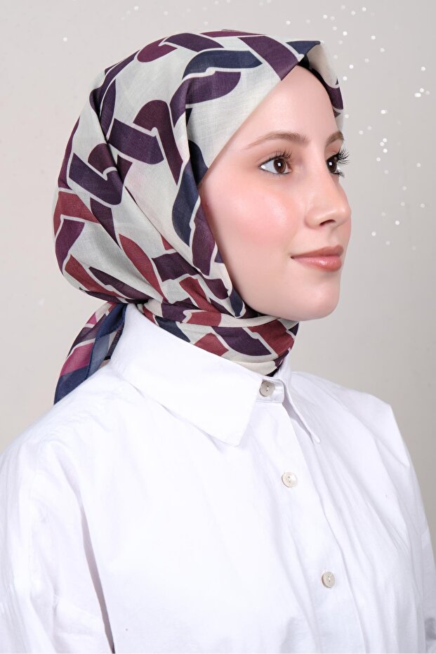 Lux Soft Pamuklu Eşarp 4040-450