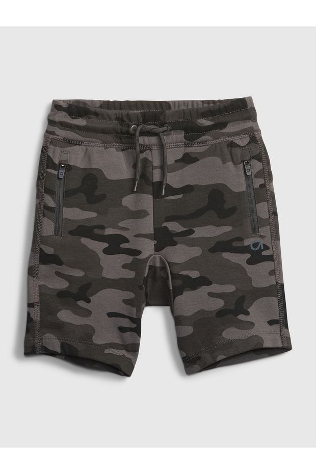 Erkek Bebek Yeşil GapFit Pull On Şort - 1