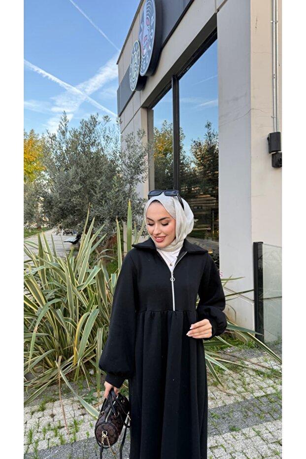 TESETTÜR 3 İPLİK ELBİSE - 4