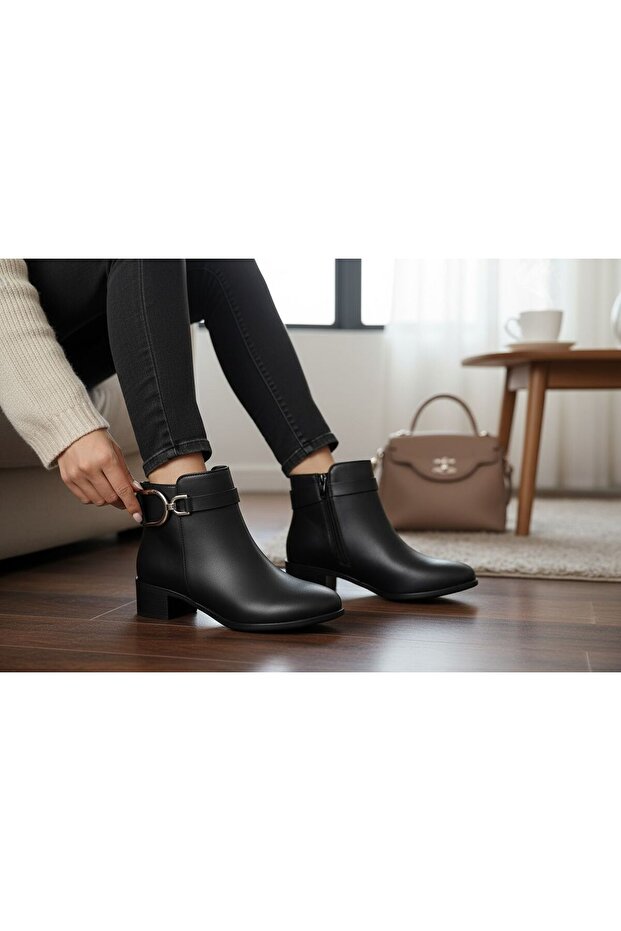 7012 SİYAH CİLT BOT - 3