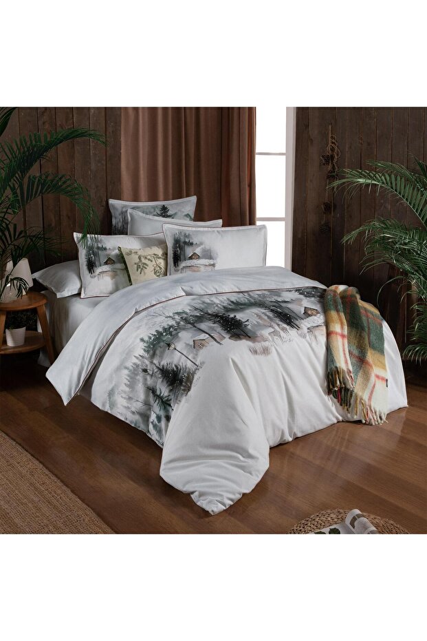 Connel Single 100% Cotton Flannel Duvet Cover Set