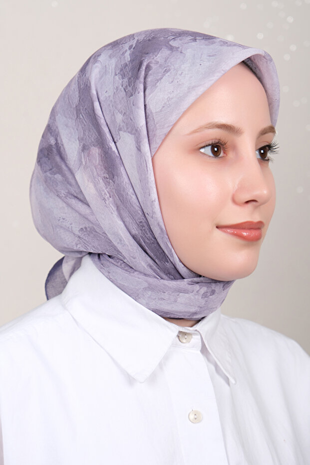 Lux Soft Pamuklu Eşarp 4040-346 - 1