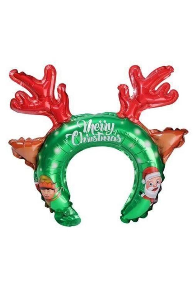New Year's Foil Balloon Deer Antler Foil Crown 33X30Cm