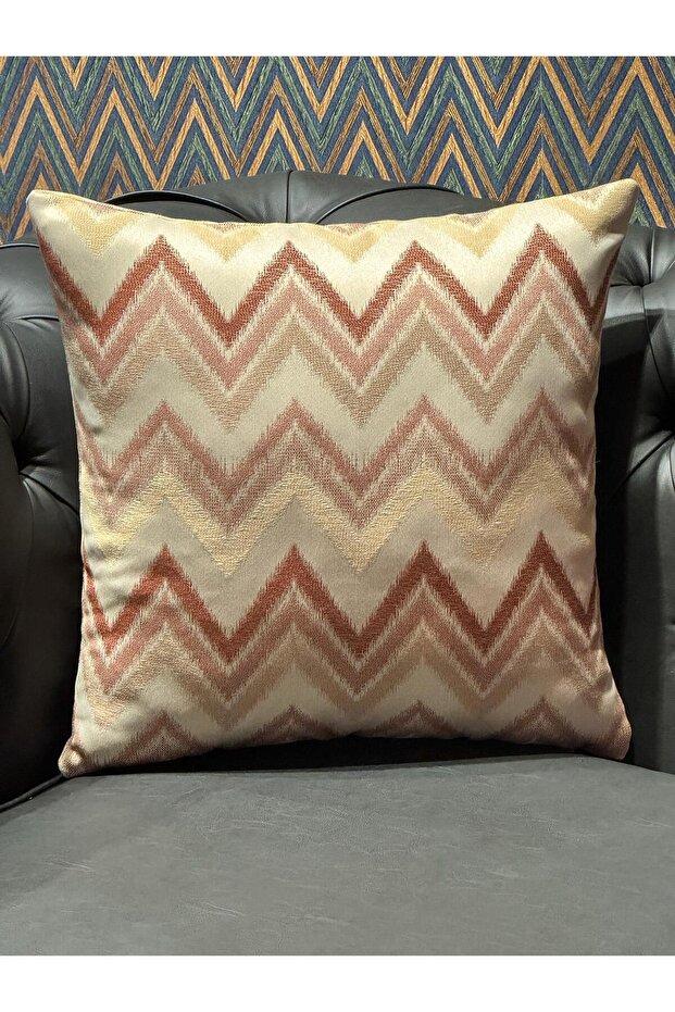 غطاء وسادة منقوش بنمط متعرج من زينيث - 2
