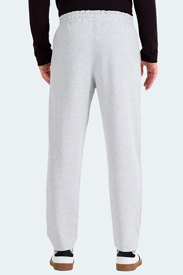 بنطلون رياضي رجالي رمادي اللون من ماركة MAKE - 6