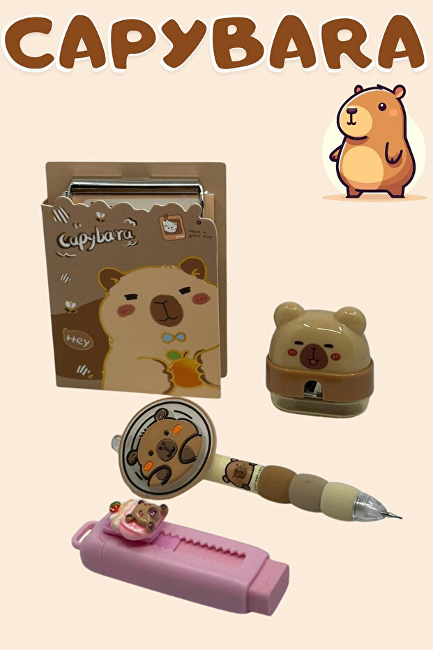 Cappybara Notebook Versatile Pen - 2