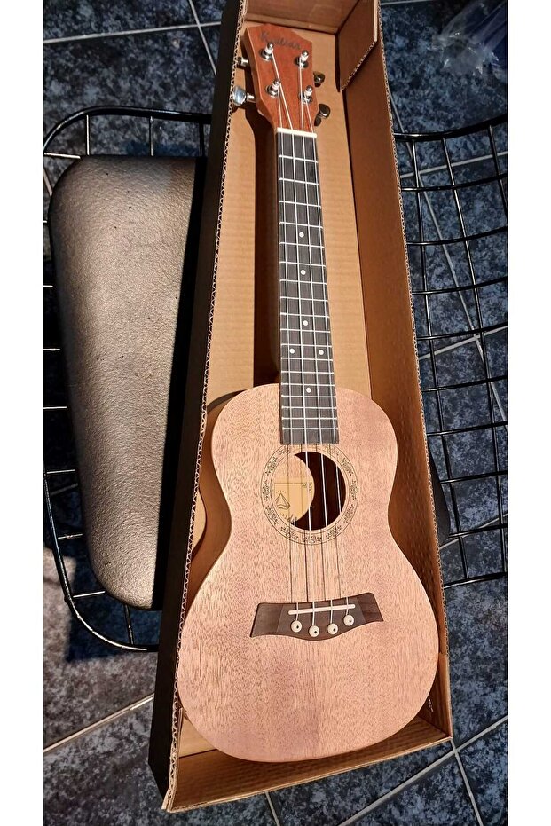Ukulele Concert with Case and Strap - 1