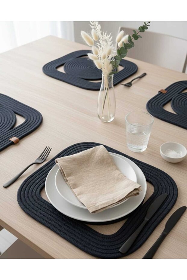 Kare Model Jute Supla / American Service
