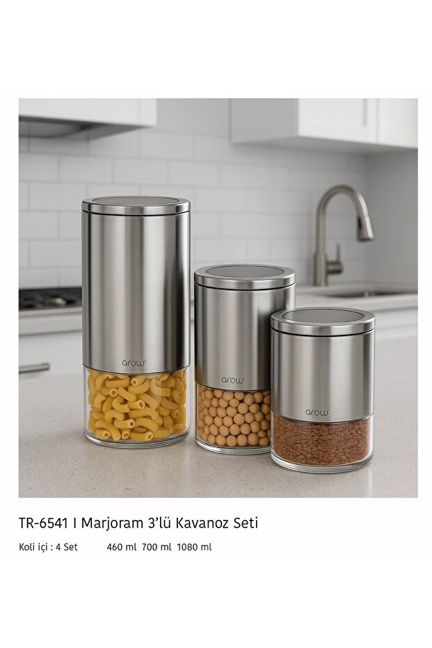3’lü Kavanoz Seti - 1