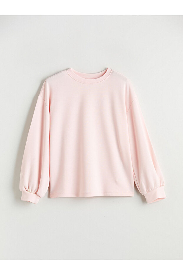 Crew Neck Girl's Pajama Set