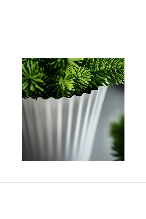 VINTERFINT çelik saksı, beyaz, 9 cm - 2