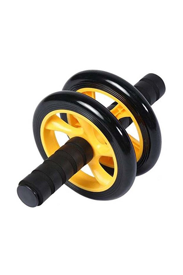 بكرة تمارين البطن مع وسادة ركبة سميكة للغاية - 1