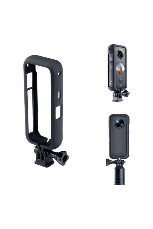 Protective Frame (Mounting System) for Insta360 One X3, Black Case - 2