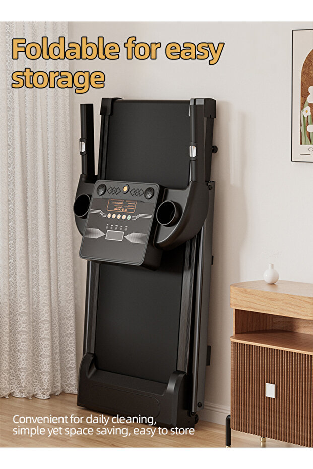 جهاز المشي متعدد الوظائف مع مكبر صوت بلوتوث وجهاز التحكم عن بعد. - 4