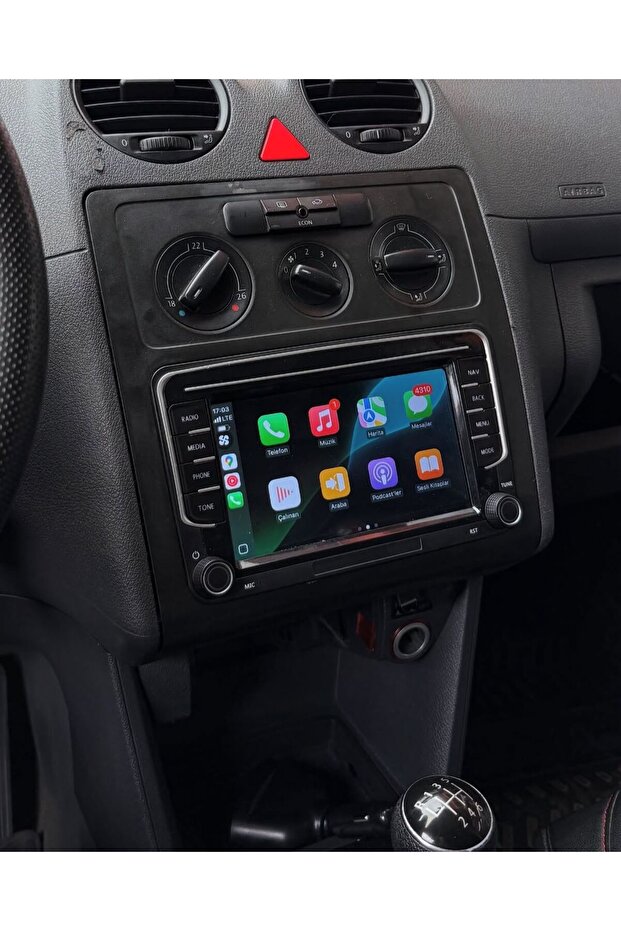 VW CADDY (2004-2014) ANDROİD TUŞLU MULTİMEDYA SİSTEMİ (6-64 GB) - 1