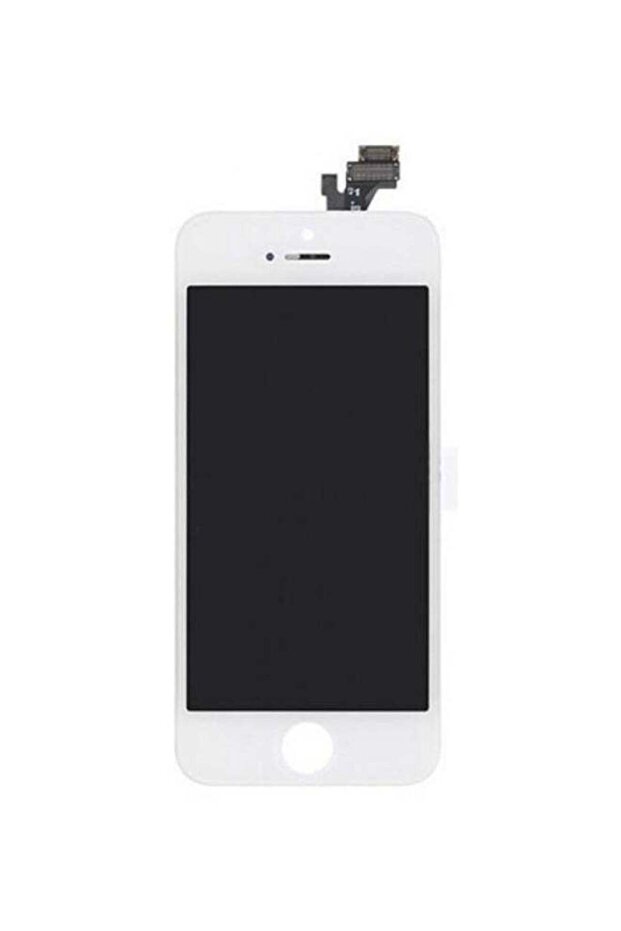 شاشة لمس LCD بديلة ذكية لهاتف Apple iPhone 5 - أبيض