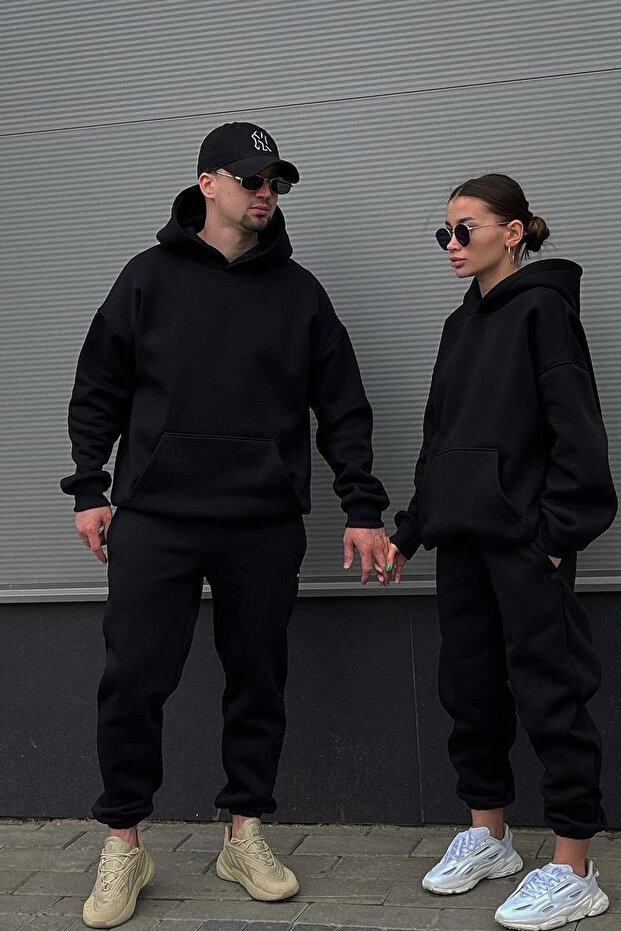 Unisex 3 Thread Sha Fleece-Lined Suitable for Use by Couples (Single)