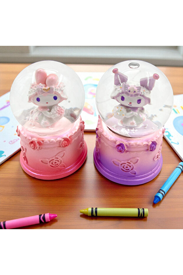 Mini Boy Işıklı Kar Küresi - 1