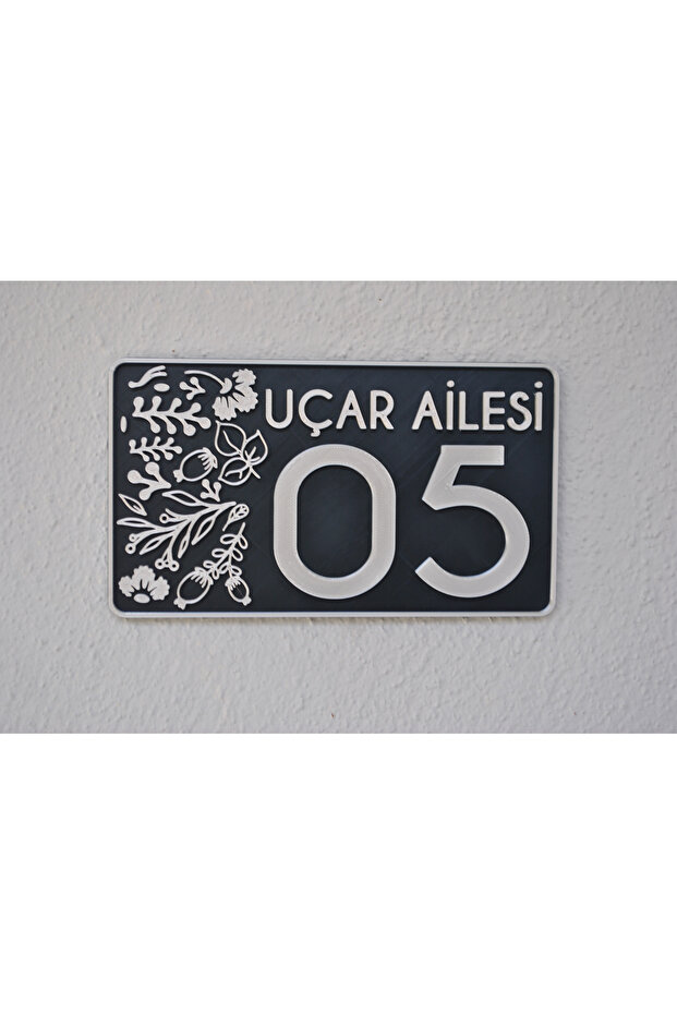 Kapı numarası, dış kapı süsü , kapı süsü , numaralık, modern kapı süsü - 1