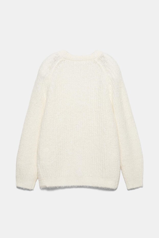 Fitilli örgü hırka - 5