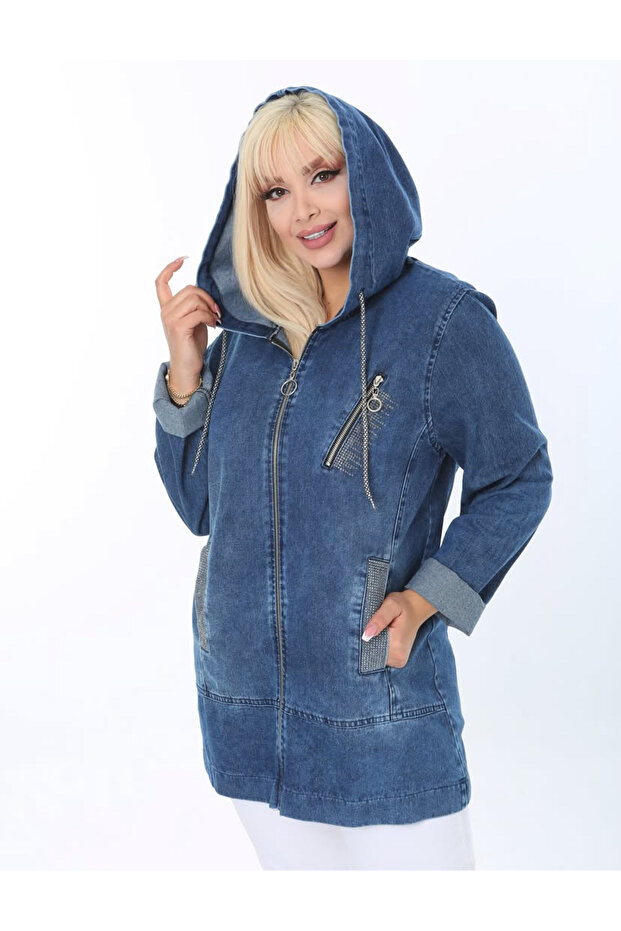 Jachetă cu glugă - 3