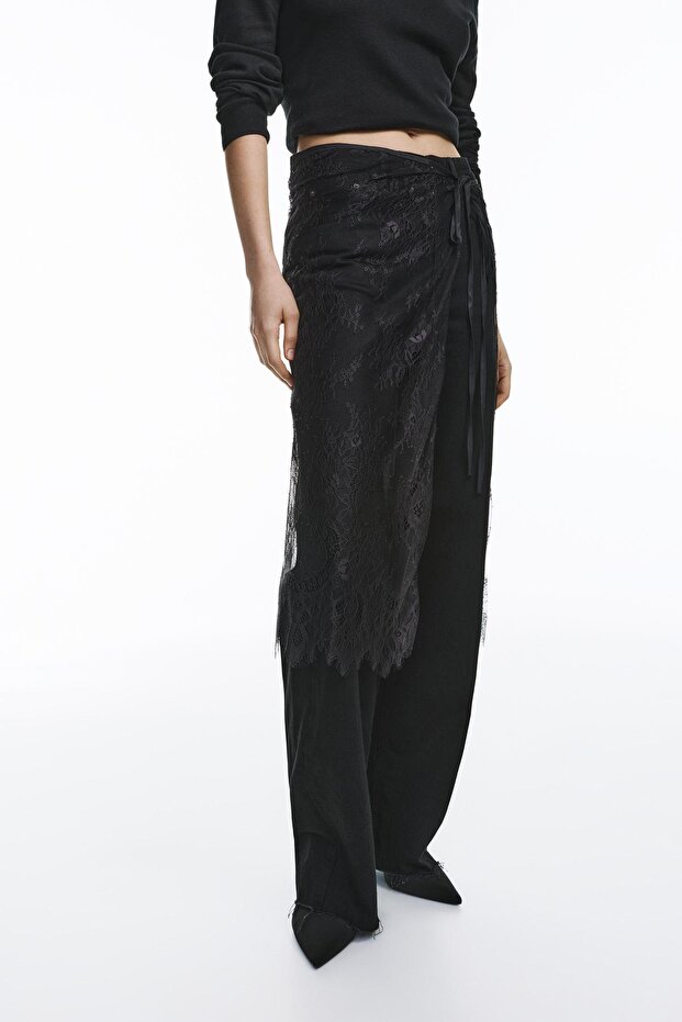 Dantel midi pareo - 2