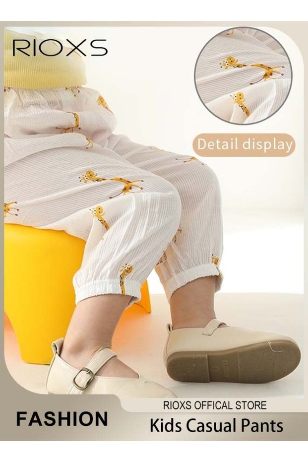 Toddlers Boys Girls Mosquito Repellent Pants Children Summer Fashion Slim Pants Casual Loose Pants f
