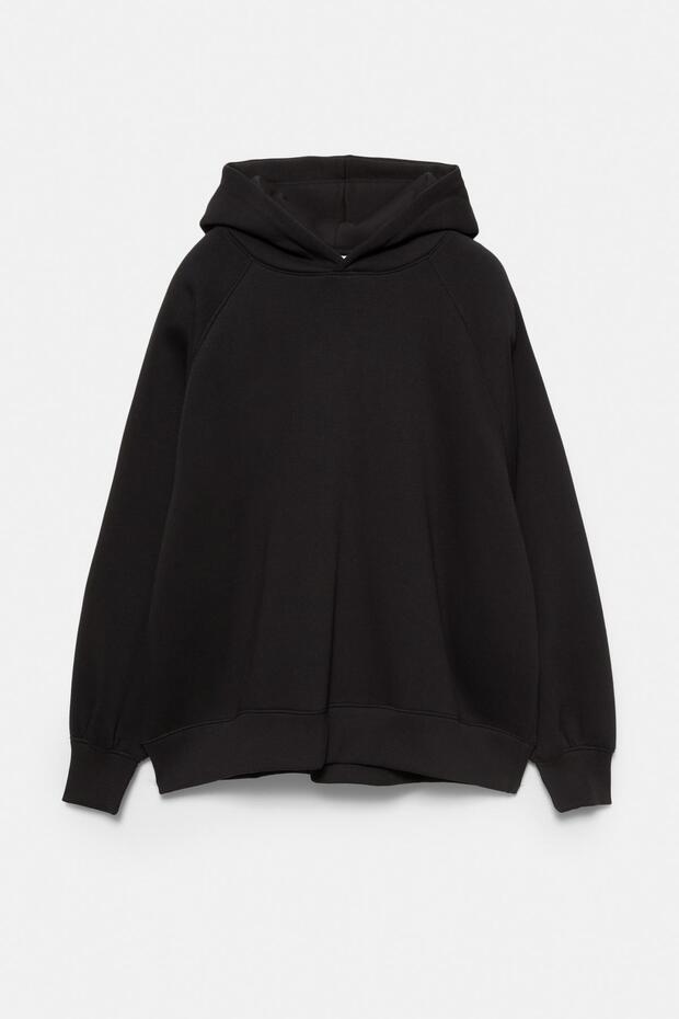 Oversize kapüşonlu sweatshirt - 7