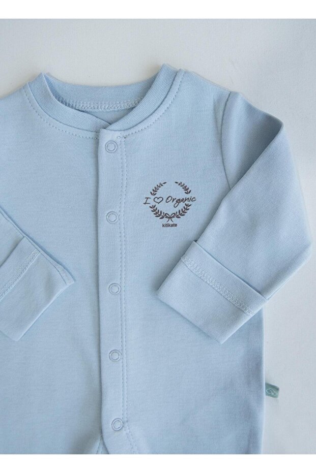 Organik New Basic Prematüre Tulum Mavi - 3