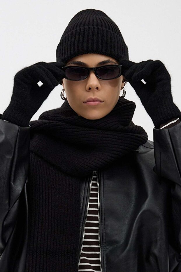 Sakal Örme İplik Eldiven - 1