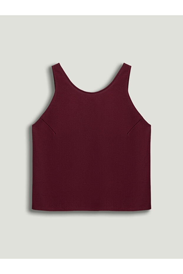 Kalın Askılı Bluz - 3