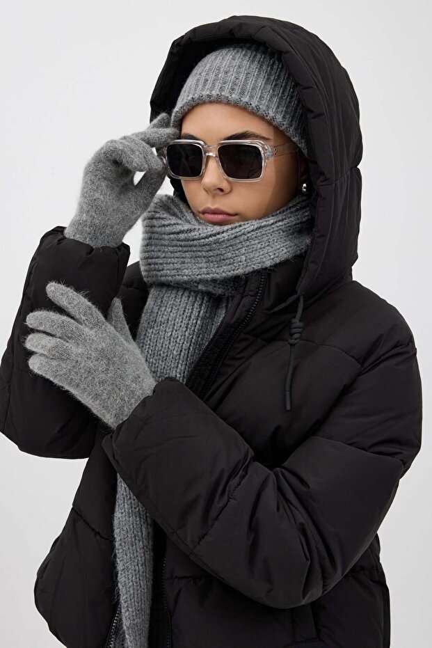 Sakal Örme İplik Eldiven - 2