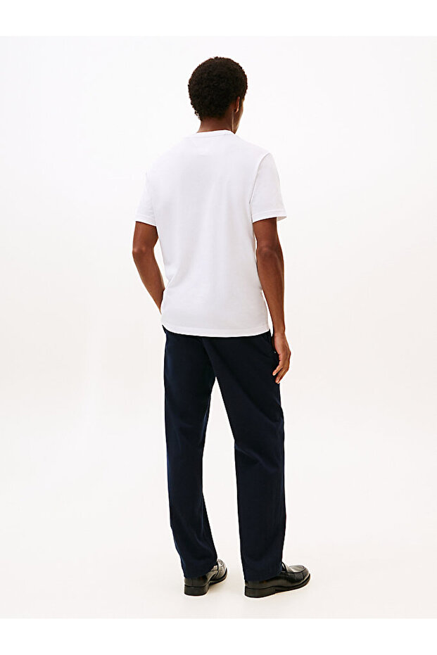 Erkek Linear Flag Graphic T-shirt - 4