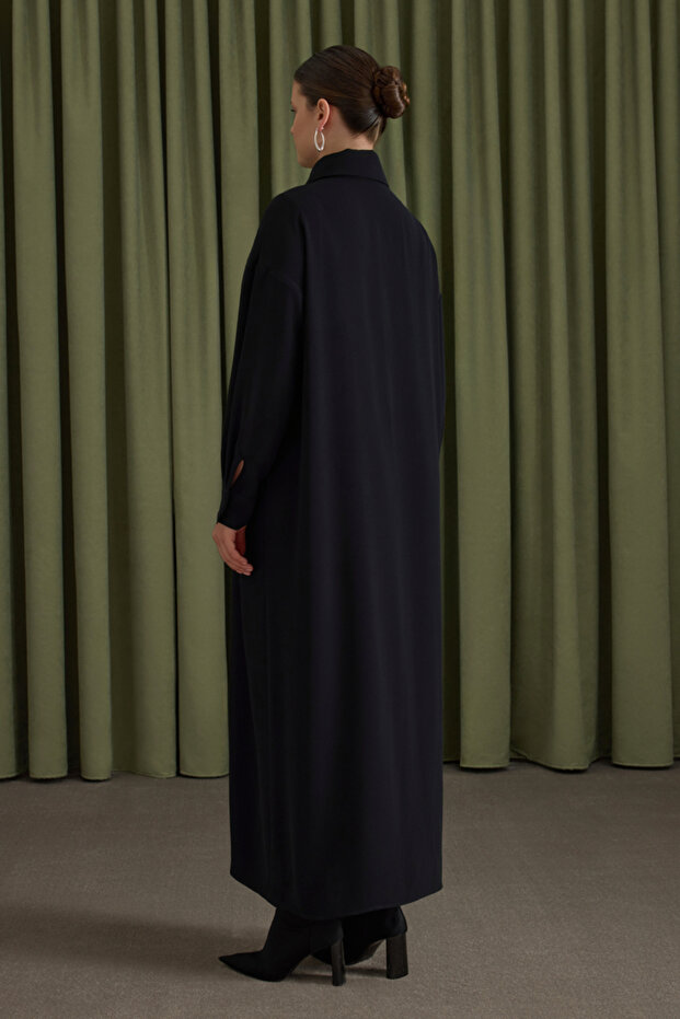 Koza Logolu Elbise - 6