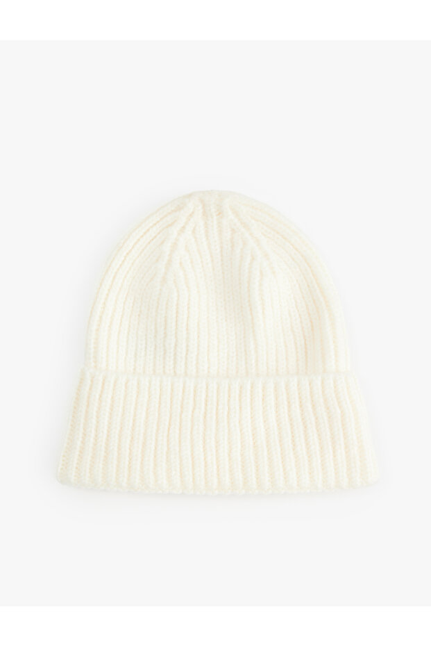 Layered Basic Knitwear Beanie - 1