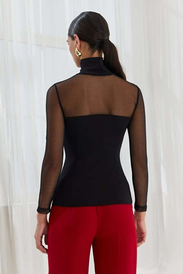 22321 BLUZ SİYAH - 1