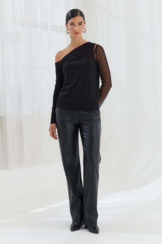 22322 BLUZ SİYAH - 1