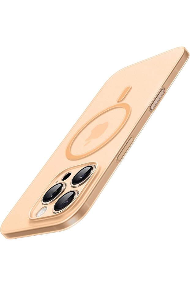 Magnetic Ultra Slim Case for iPhone 16 Pro Max (6.9") - Desert Titanium