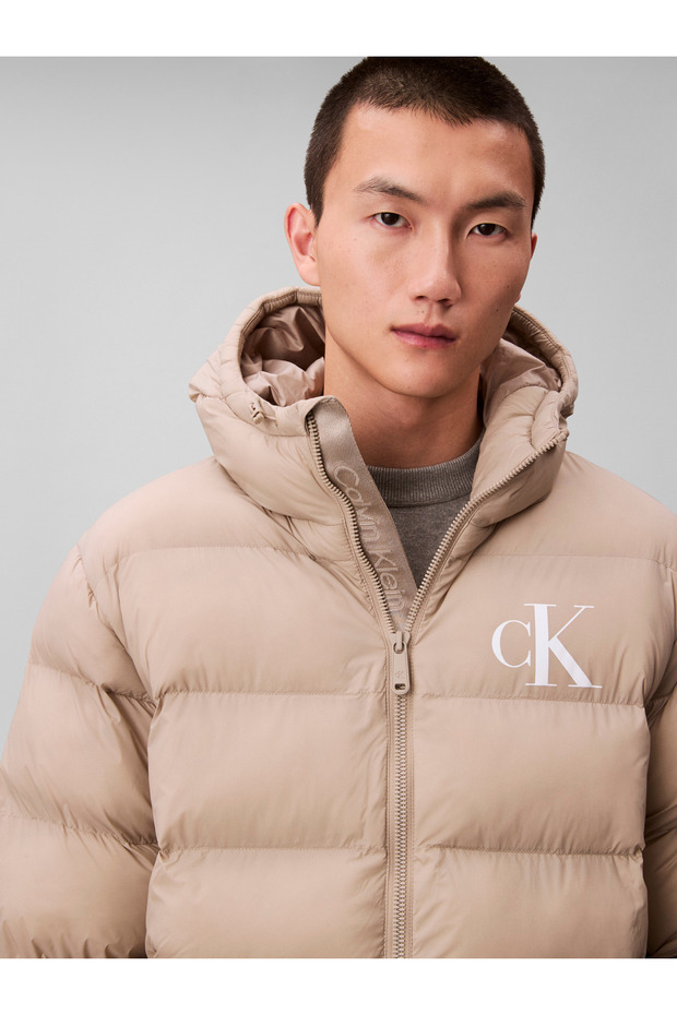 LS NYLON MONOGRAM PUFFER JKT - 3