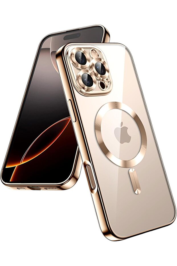 Soft Clear Case for iPhone 16 Pro 6.3-inch (Desert Titanium)