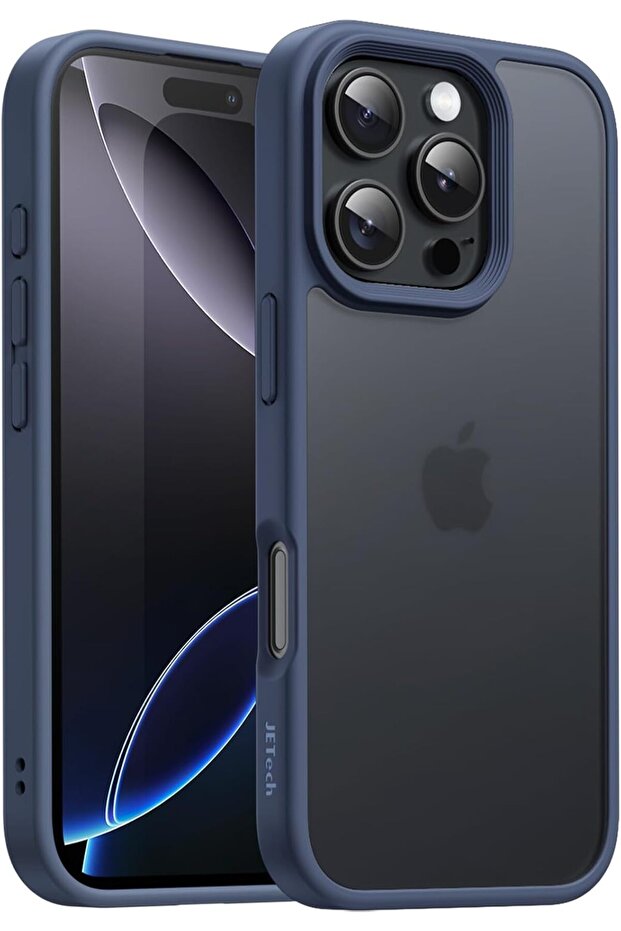 Matte Case for iPhone 16 Pro Max 6.9-Inch, Storm Blue